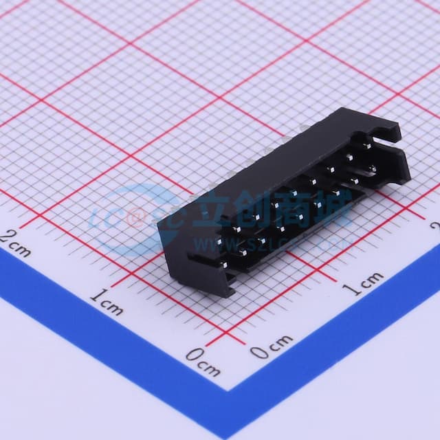 黑色 间距:2mm 2x9P【插件】实物图
