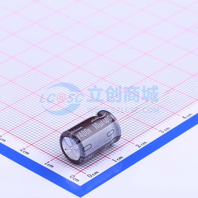 10uF ±20% 400V 【引线】实物图