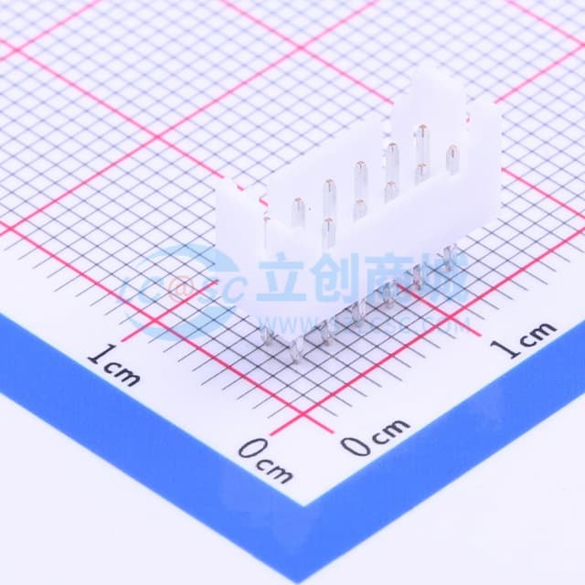 2x6P 间距:2mm 直插 系列:PHD 【插件】实物图