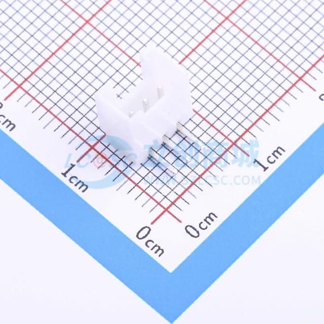1x3P 间距:2mm 弯插 系列:HY 【插件】实物图