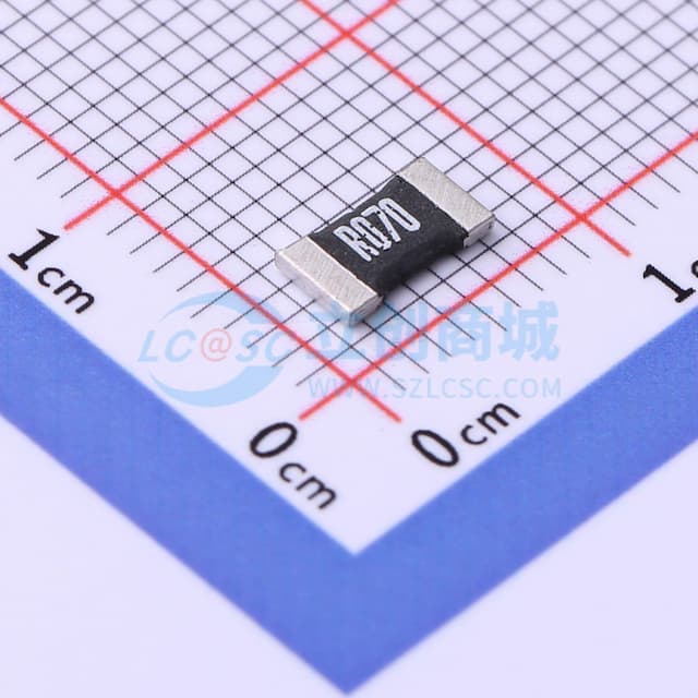 LR2512-22R070F4 合金电阻实物图