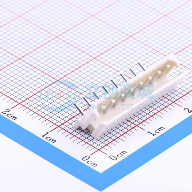 1x8P 间距:2.5mm 弯插 系列:Mini-SPOX(5264)实物图