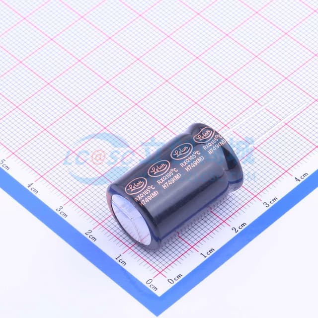 220uF ±20% 160V 【插件】实物图