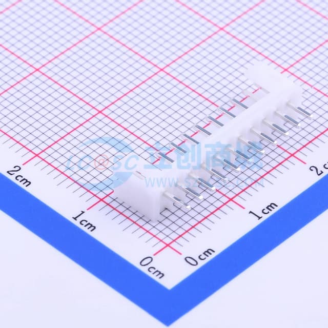 1x11P 间距:2mm 直插 系列:PH 【插件】实物图