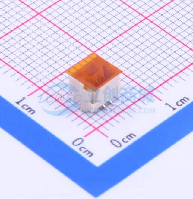 1x2P 间距:1.25mm 立贴 系列:GH实物图
