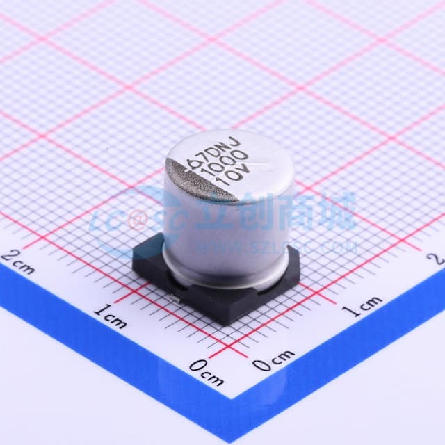 1000uF ±20% 10V实物图