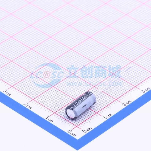 2.2uF ±20% 50V 【引线】实物图