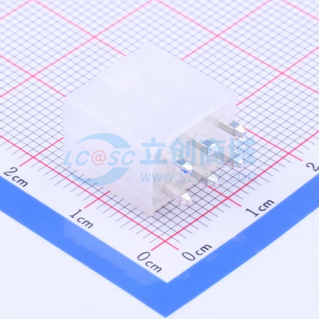 2x3P 间距:4.2mm 直插 【插件】实物图