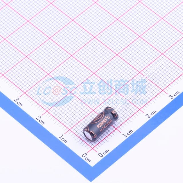 4.7uF ±20% 50V 【引线】实物图