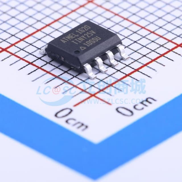 ATTINY25V-10SSU实物图