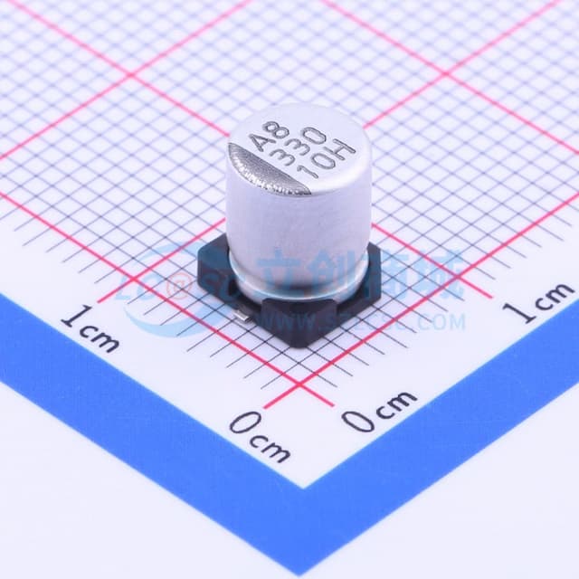 330uF ±20% 10V实物图