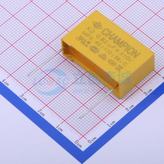 820nF ±10% 310V 等级:X2 【安规】实物图