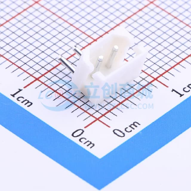 1x2P 间距:2.5mm 弯插 系列:Mini-SPOX(5264) 【插件】实物图