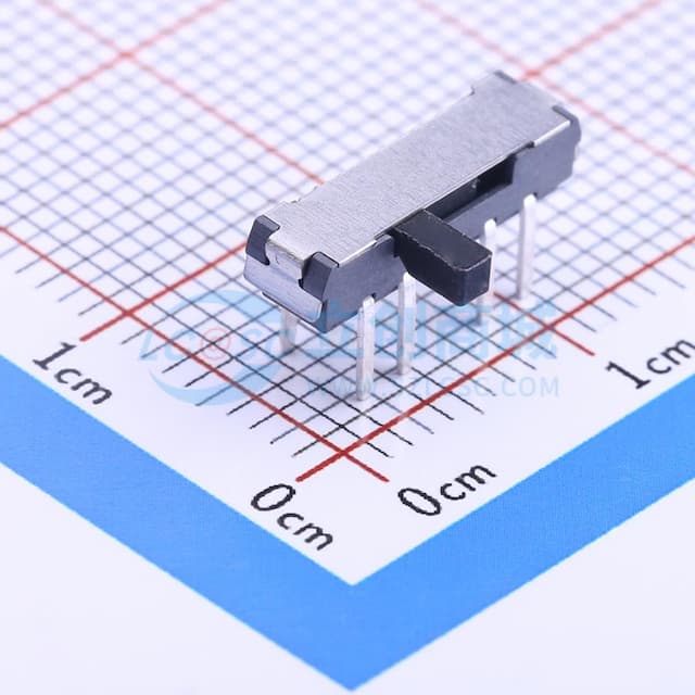 卧插三档 滑动开关 【插件】实物图