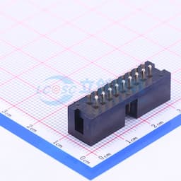 2.54mm 2x9P 排数:2 每排P数:9 【ID】缩略图