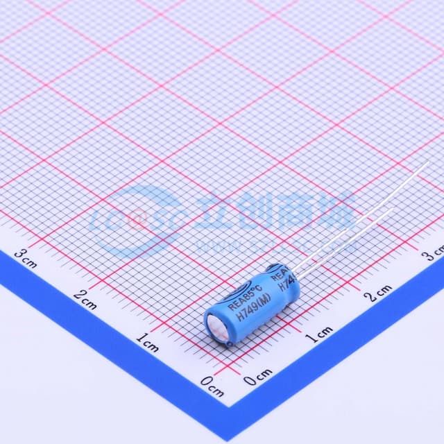 100uF ±20% 10V 【引线】实物图