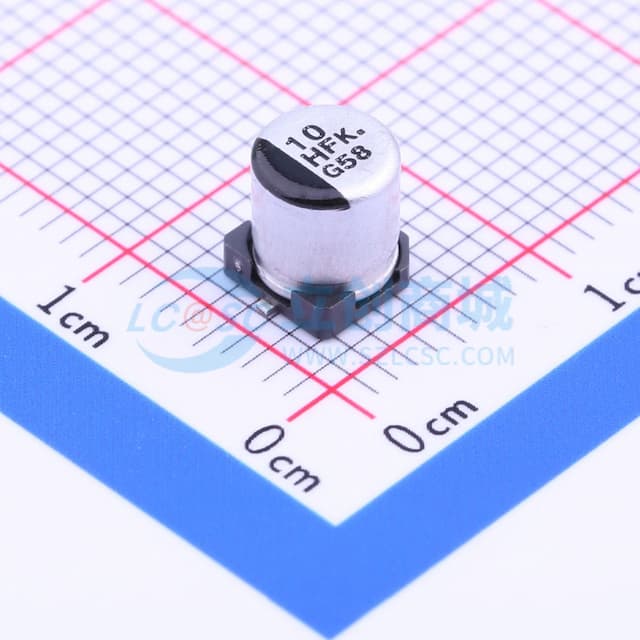 10uF ±20% 50V实物图