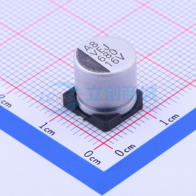 680uF ±20% 16V实物图