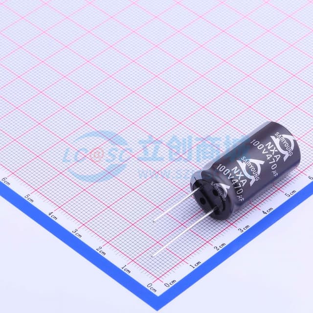 470uF ±20% 100V 【插件】实物图