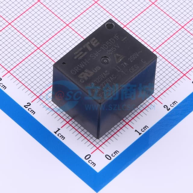 通用型低功耗PCB继电器实物图