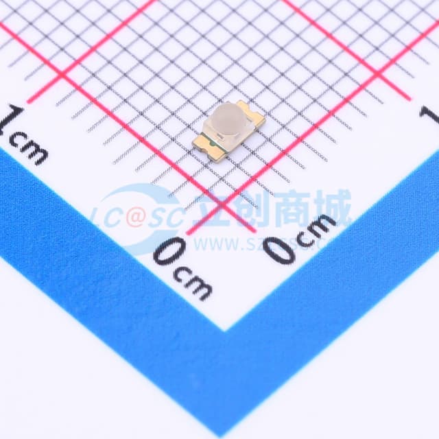 表面贴装透镜式LED实物图