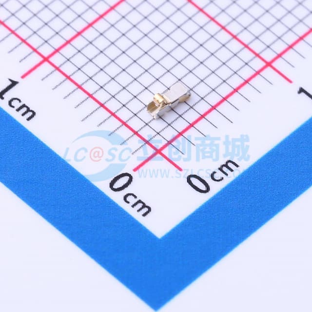TE Connectivity(泰科电子) 弹片 3mmx1mmx1.4mm 铜合金 镀金 圆盘实物图