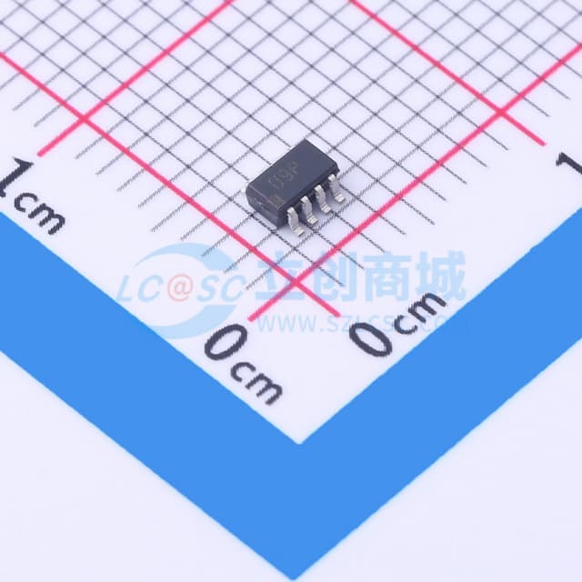 2.7-5.5V、16位nanoDAC®转换器，采用SOT-23封装实物图
