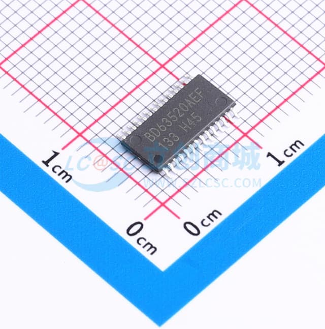 2A 28V电机驱动芯片实物图