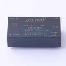 15W AC-DC模块电源，超小体积，宽电压输入缩略图