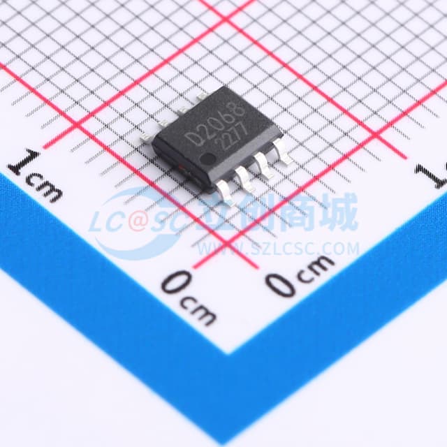 2通道高侧开关IC，2.4A限流实物图