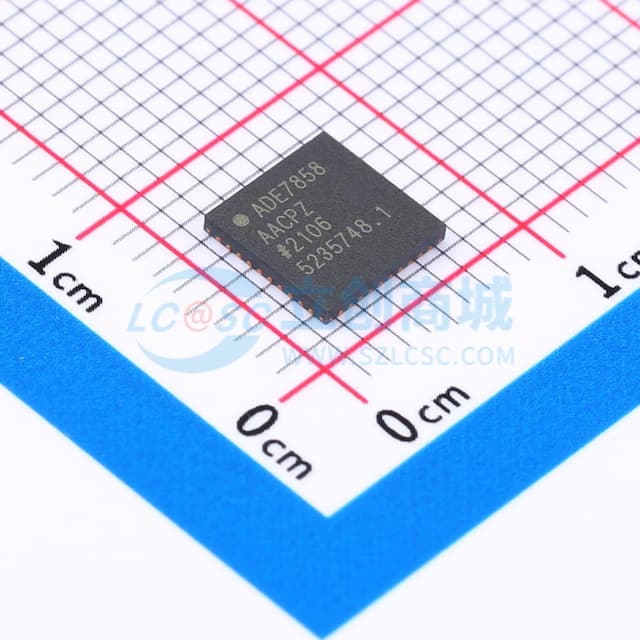 多相多功能电能计量IC实物图