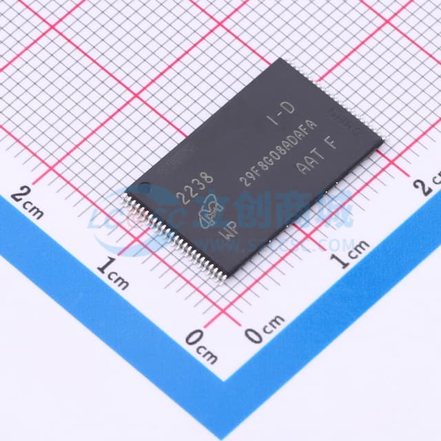 2, 4, 8Gb: x8/x16 复用 NAND 闪存实物图