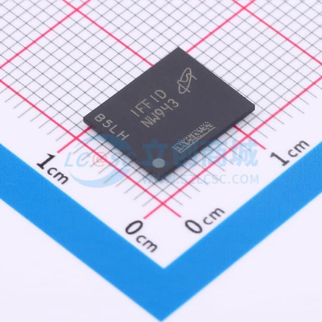 MT29F4G08ABAFAH4-IT:F实物图