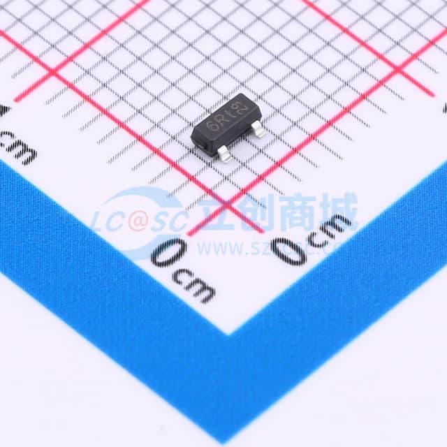 丝印为6Rt 双向ESD 24V截止 峰值浪涌电流：5.5A@8/20us实物图