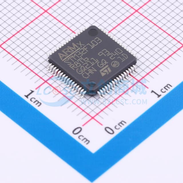 主流增强型ARM Cortex-M3 MCU，具有64 KB Flash、72 MHz CPU、电机控制、USB和CAN实物图
