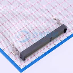 DDR3 SODIMM 插座，0.6mm 间距，204 针，9.2mm 高，反向类型缩略图