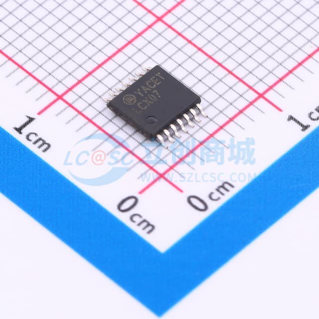 带漏极开路输出的低压六路缓冲器实物图