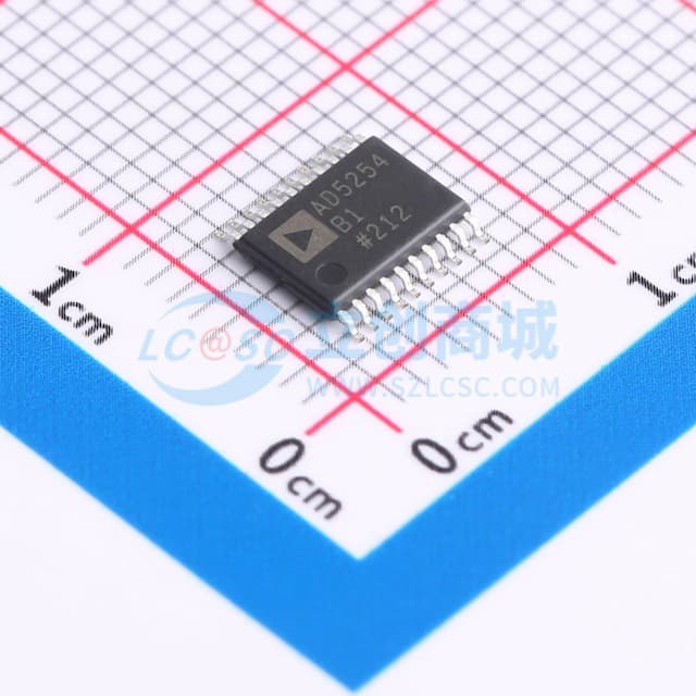 四通道 64/256 位 I2C 非易失性存储数字电位器实物图