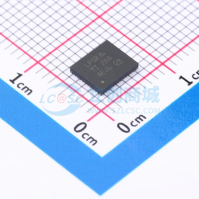 36/30通道12位PWM超低静态电流I²C RGB LED驱动器实物图