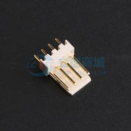 4 位 接头 连接器 0.098"(2.50mm) 通孔 金缩略图