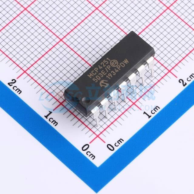 MCP4251-503E/P实物图