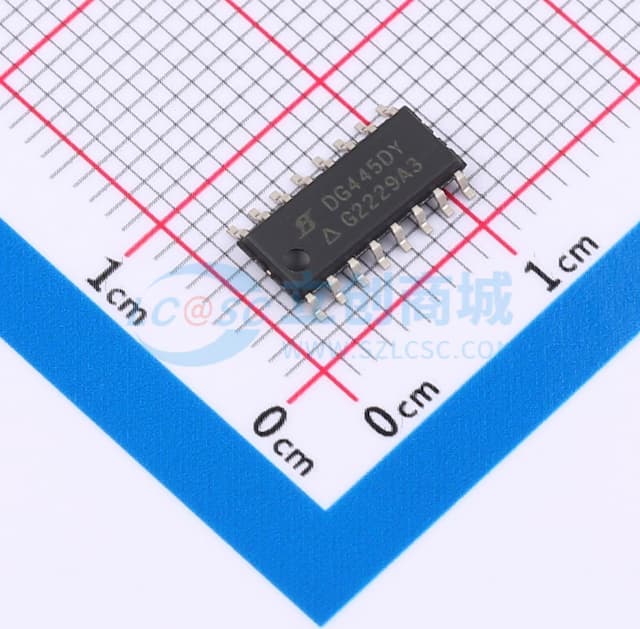四通道SPST CMOS模拟开关实物图