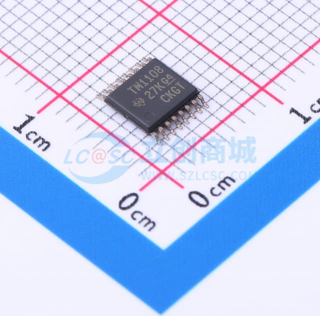 TMUX1108 5V/±2.5V、低泄漏电流、8:1精密多路复用器实物图
