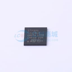 带DSP和FPU的170MHz主流ARM Cortex-M4 MCU，具有128 KB Flash存储器、数学加速器和中等模拟电平集成缩略图