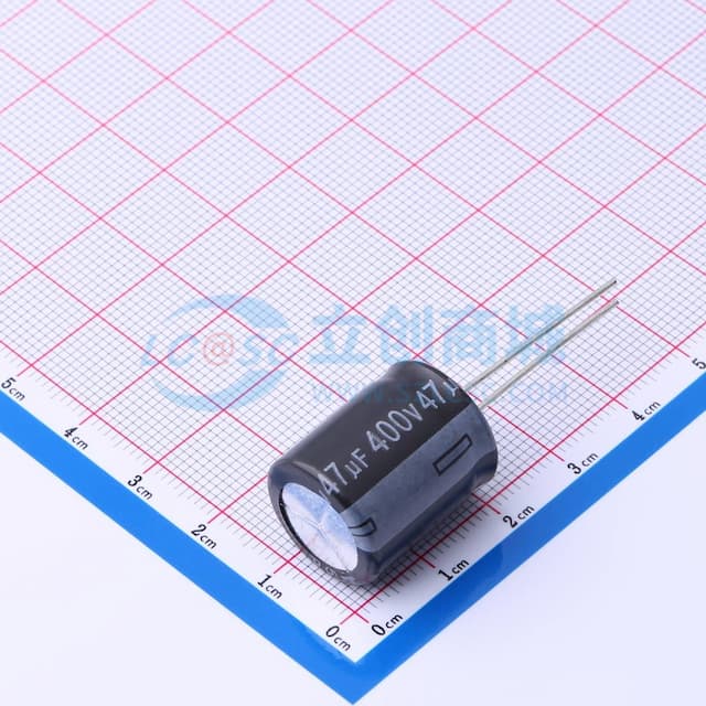 47uF ±20% 400V实物图