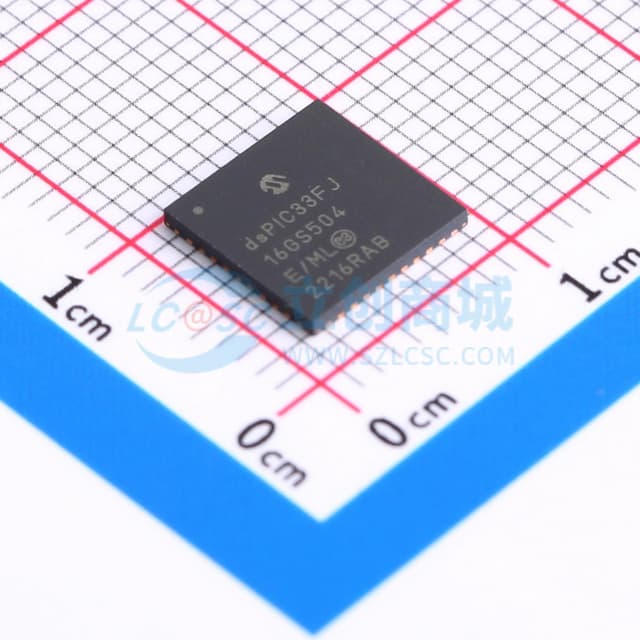 具备高速PWM、ADC和比较器的16位数字信号控制器实物图