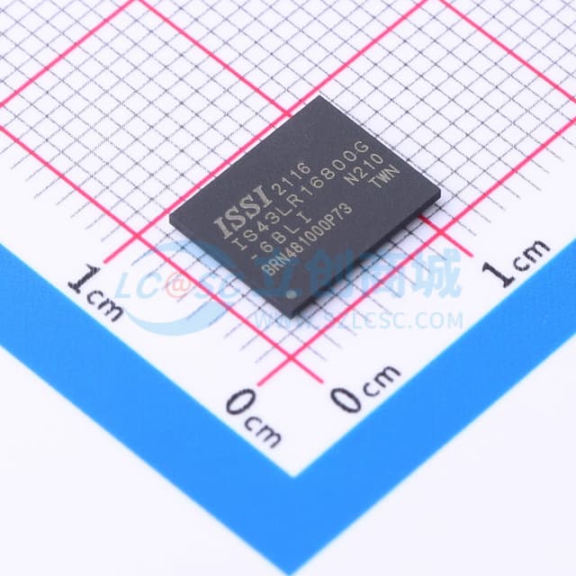 IS43LR16800G 6BLI实物图