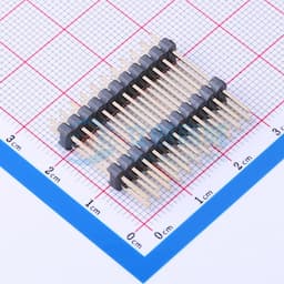 2x11P 间距:2.54mm 方针 直插 【插件】缩略图