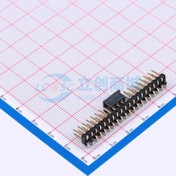 2x20P 间距:2.54mm 方针 立贴缩略图