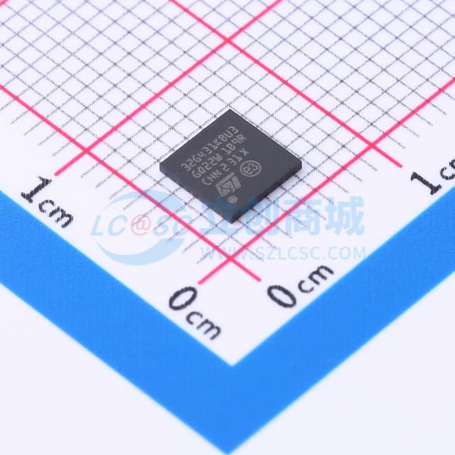 带DSP和FPU的170MHz主流ARM Cortex-M4 MCU，具有128 KB Flash存储器、数学加速器和中等模拟电平集成实物图
